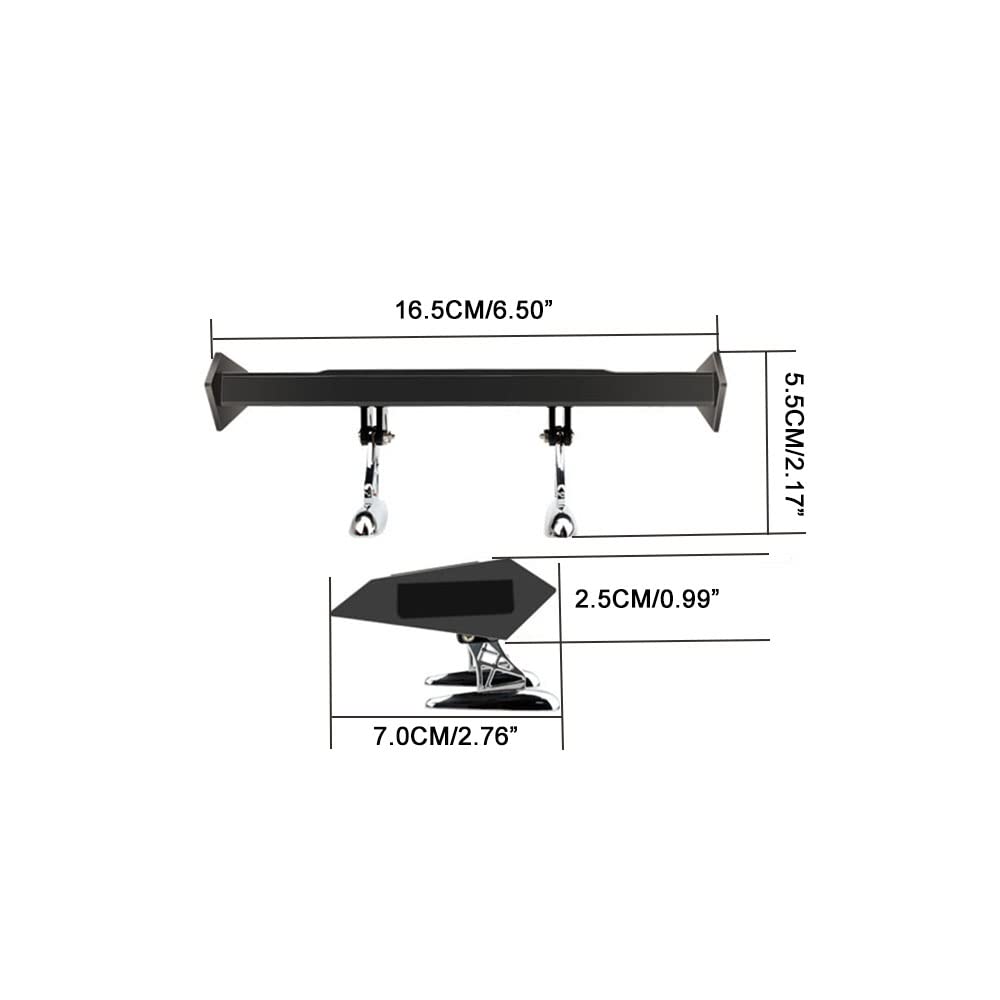 SkyShopy 6.5 inch Universal LED Car Spoiler Lights The New Solar Streamer Warning Tail Light Suitable for Pickup Truck, RV, GM Automotive Exterior Accessories SkyShopy 6.5 inch Universal LED Car Spoiler Lights The New Solar Streamer Warning Tail Light Suitable for Pickup Truck, RV, GM Automotive Exterior Accessories